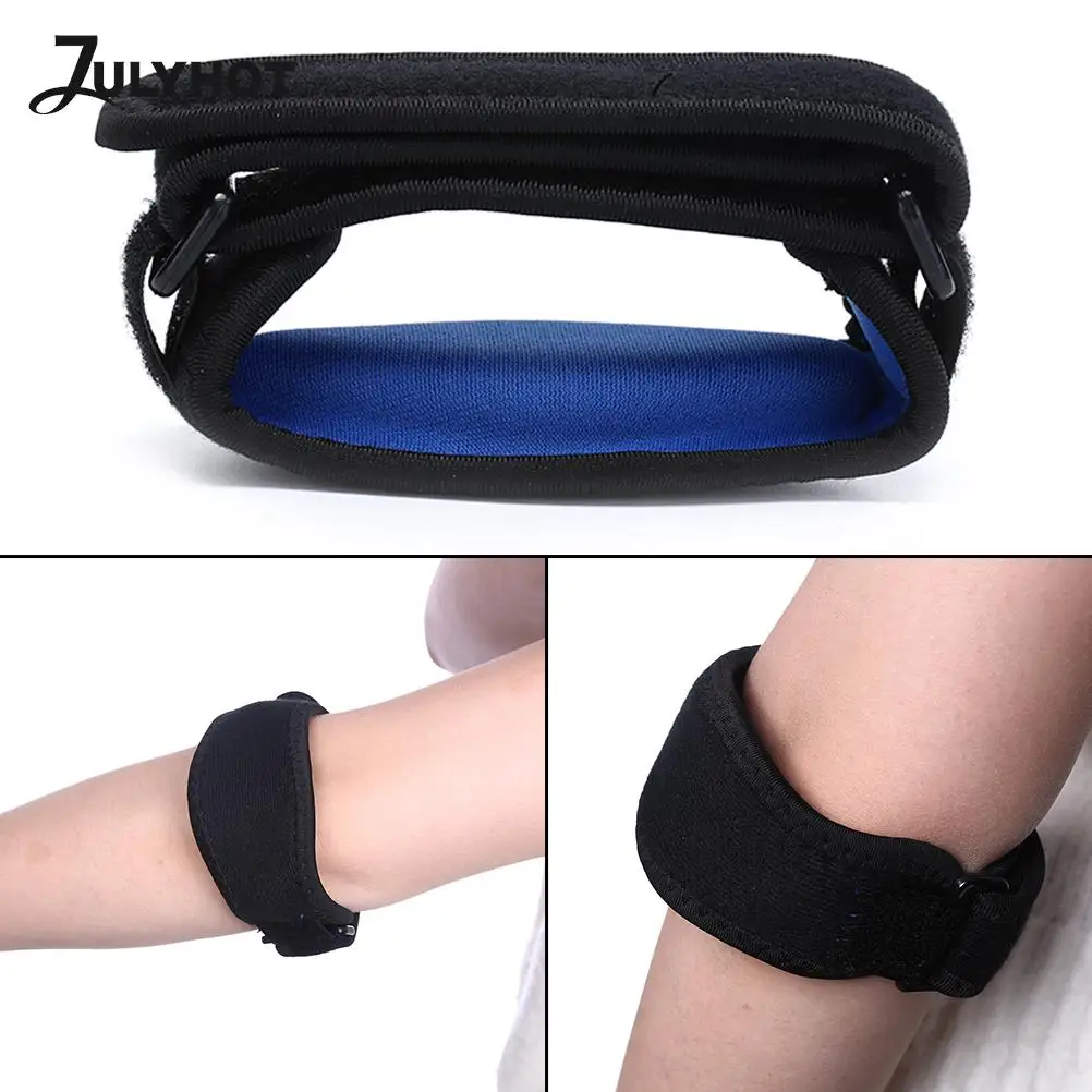 

1PC Adjustable Knee Pad Soft Knee Pain Relief Patella Stabilizer Brace Elbow Support For Hiking Soccer Basketball Running Sport