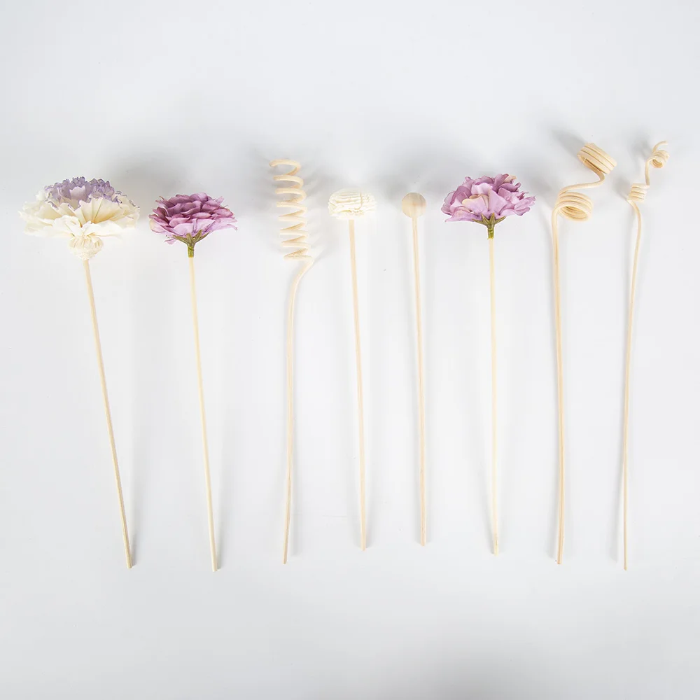 8 шт. пурпурный цветочный диффузор