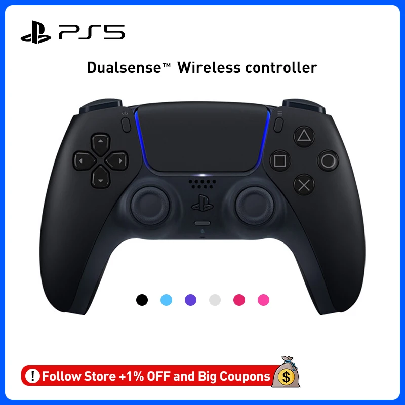 PS5 оригинальный контроллер PlayStation 5 DualSense беспроводной игровой Bluetooth геймпад