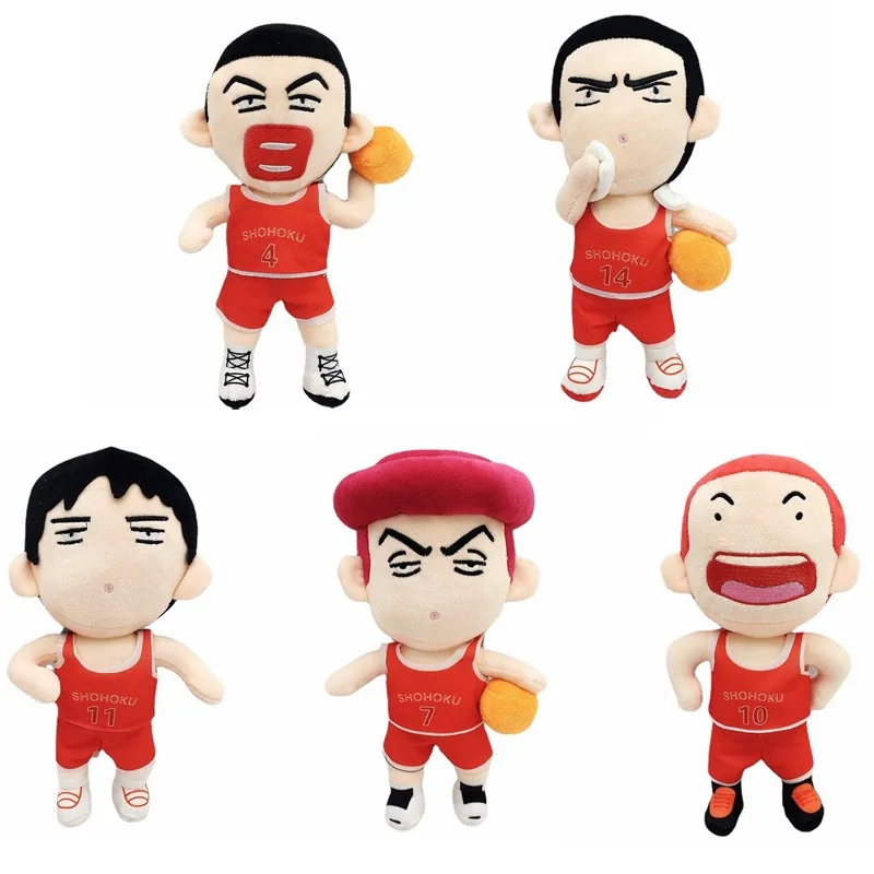 

1 шт., плюшевые куклы аниме Slam Dunk, 25 см