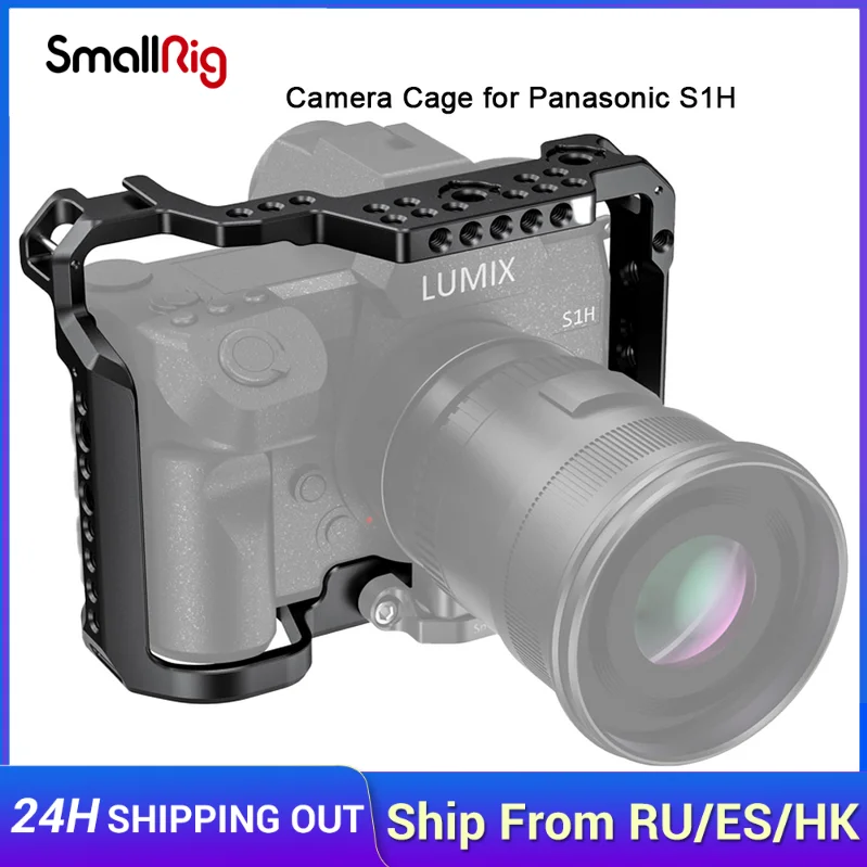 

Корпус SmallRig S1H для камеры Panasonic S1H с креплением на холодном башмаке НАТО рельсы Fr EVF микрофон DIY опция видеосъемки 2488
