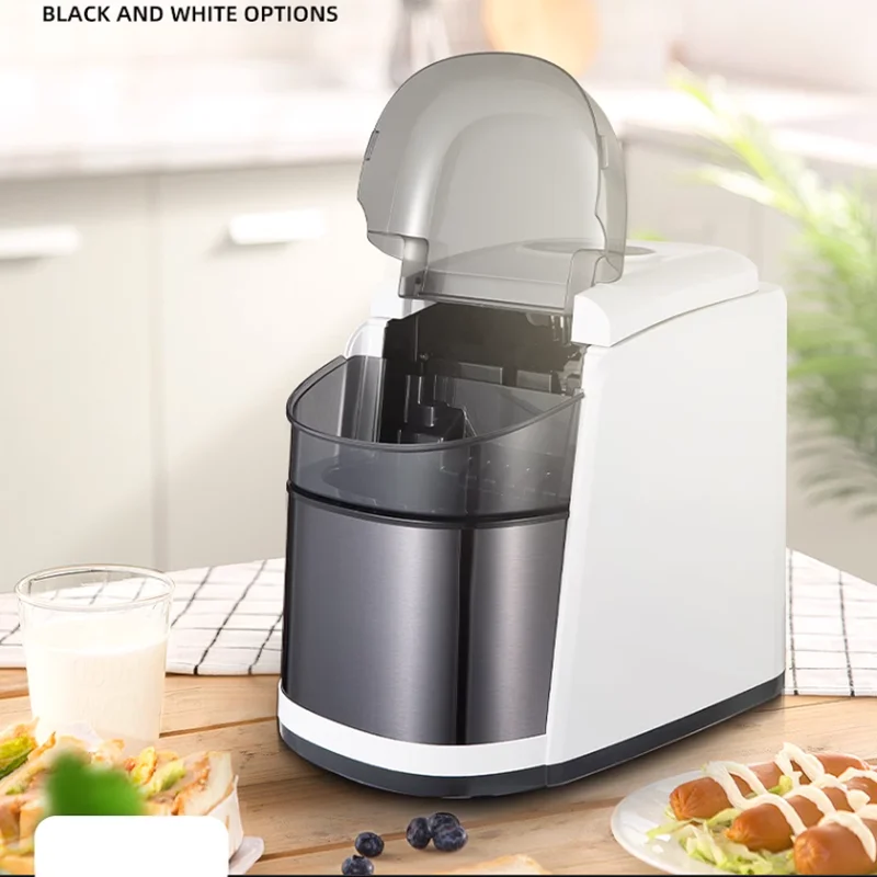 Электрическая льдогенератор 15 кг/24 ч цилиндрическая домашняя машина для