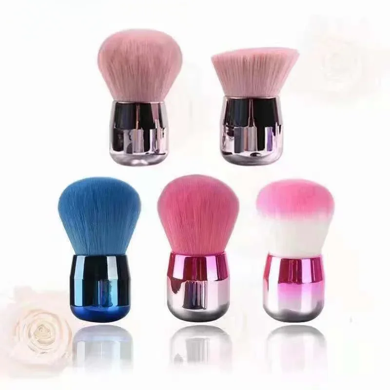 

1PCS Professionals Nails Art Mushroom Brush Round Paint Gel Dust Cleaning Make Up Brush Manicure Accessories Nail Cleaning Brush