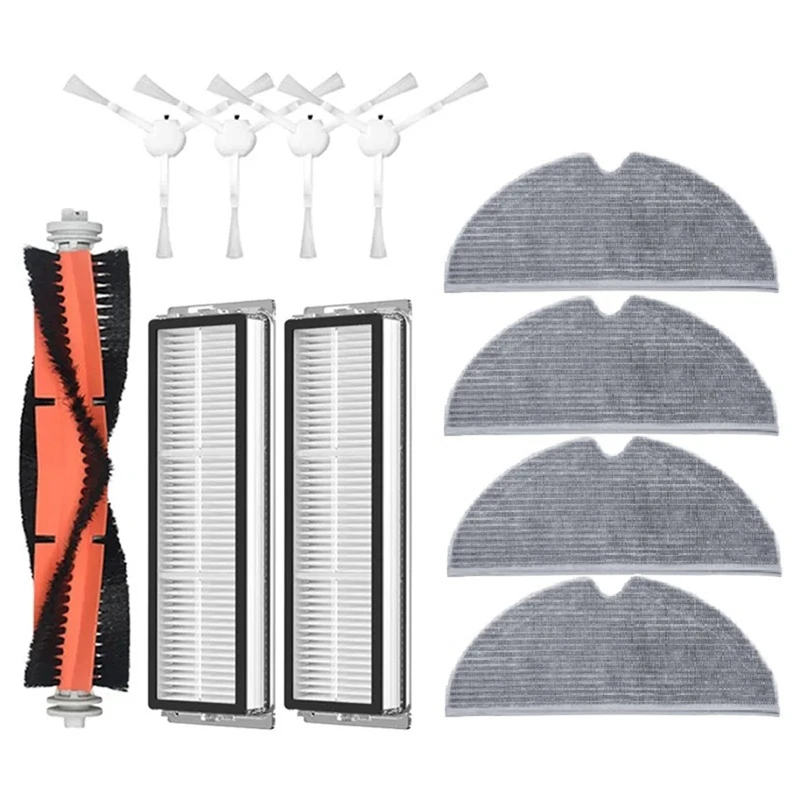 

Фильтр НЕРА Для Xiaomi Mijia 1C 1T Dreame F9, основная боковая щетка, насадка на швабру, аксессуары для робота-пылесоса