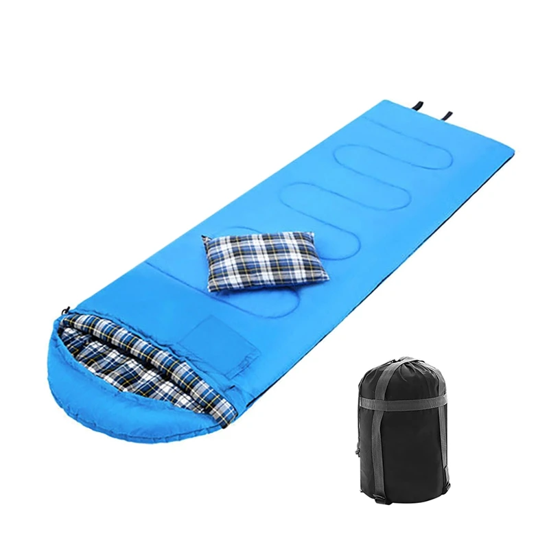 

Camping Sleeping Bag 3 Seasons And Cool Weather Summer Spring Autumn Lightweight Waterproof Camping Gear Travel Outdoors