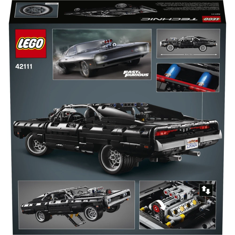 Конструктор LEGO Technic (Техник) 42111 Dodge Charger Доминика Торетто 10+ | Игрушки и хобби