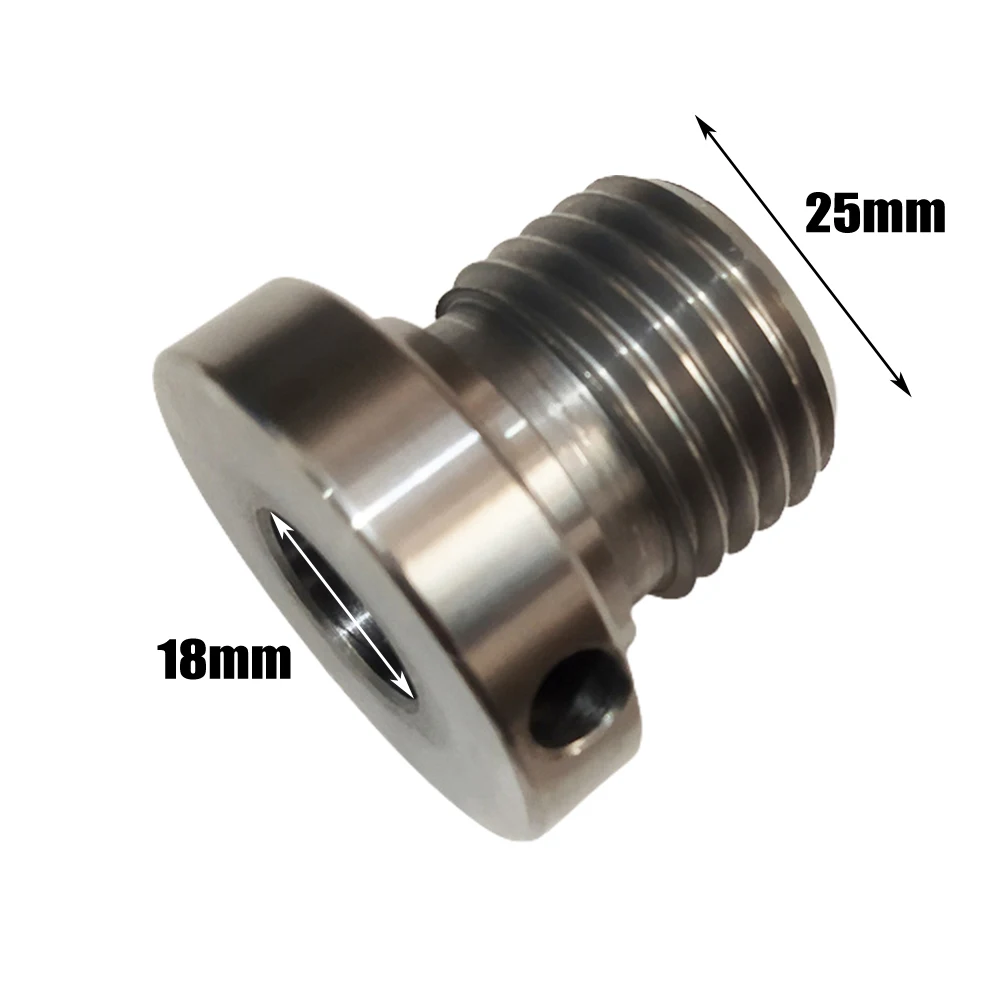 Lathe Headstock Spindle Adapter Thread M18x2.5/ M33x2.5 Chuck Insert Wood Turning Woodworking Tool Accessories