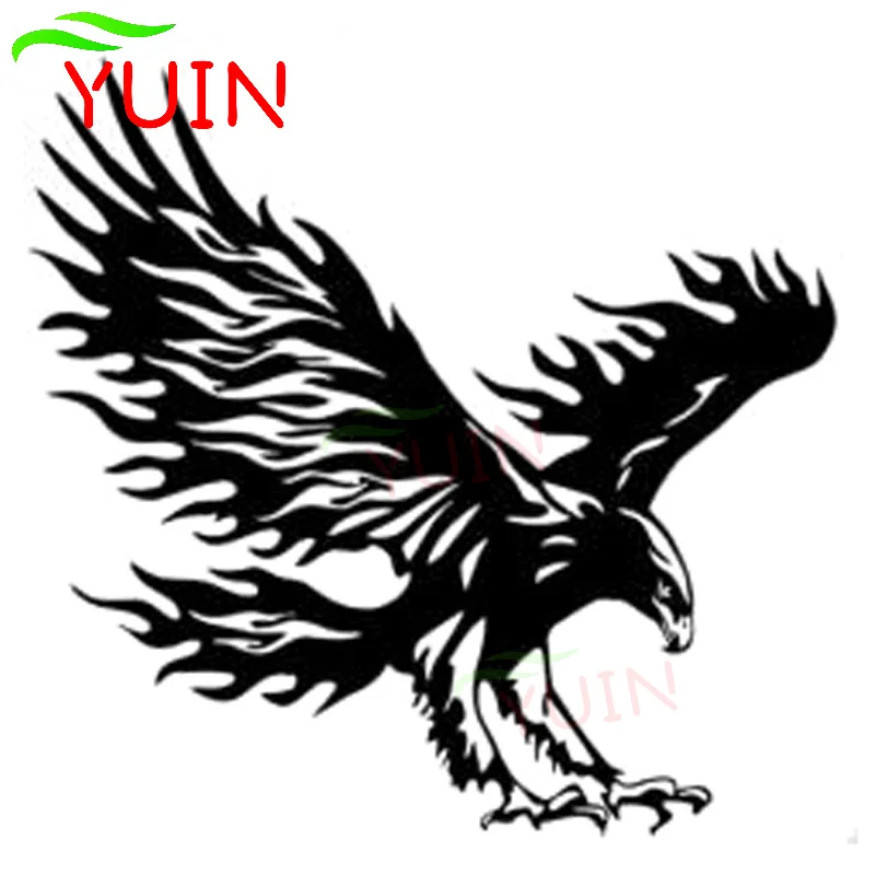 

Animal Eagle Car Sticker Motorcycle Window Decoration Personality Decoration PVC Waterproof Decal Black/White/Red/Laser/Silver