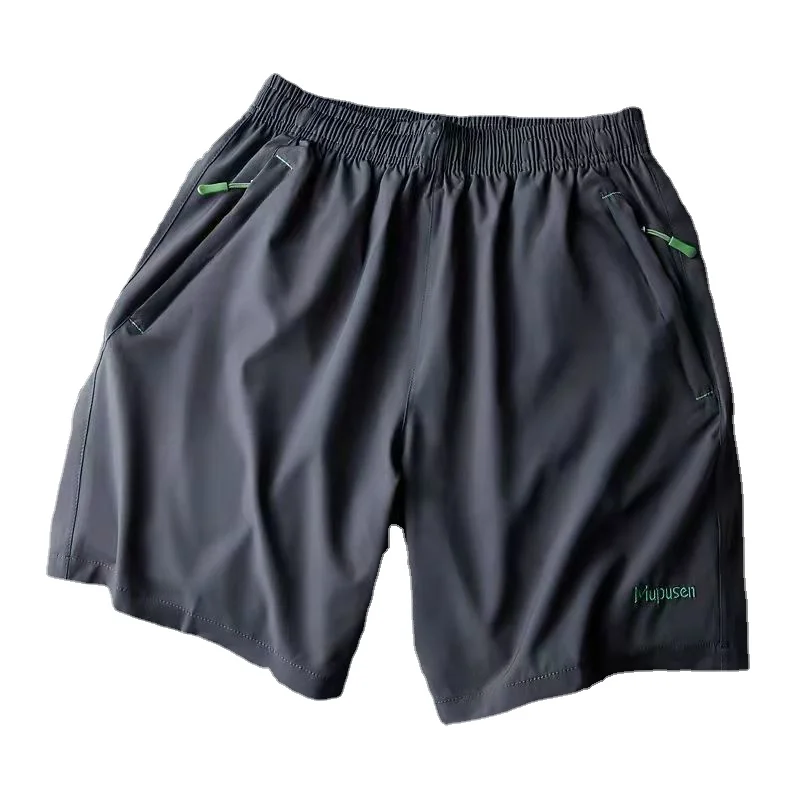 

2022 Summer Running Sports Shorts Men's Ice Silk Five-point Pants Loose Breathable Quick-drying Shorts 5-point Pants