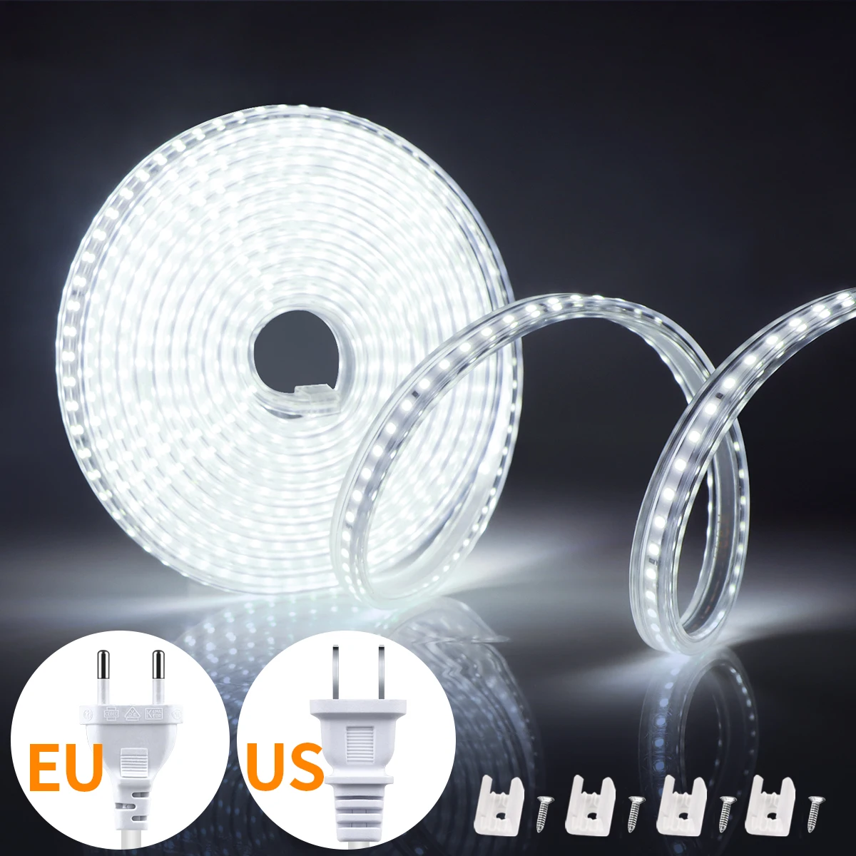 Уличные Светодиодные Ленты 110 В Вилка Стандарта Сша 220 Европейского 120 Smd2835