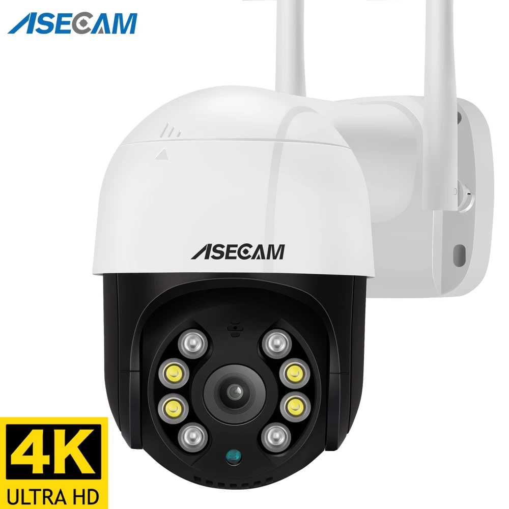 

8MP 4K PTZ WIFI IP Camera Audio Outdoor Night Color Security Home AI Human Detection iCsee CCTV Surveillance Camera