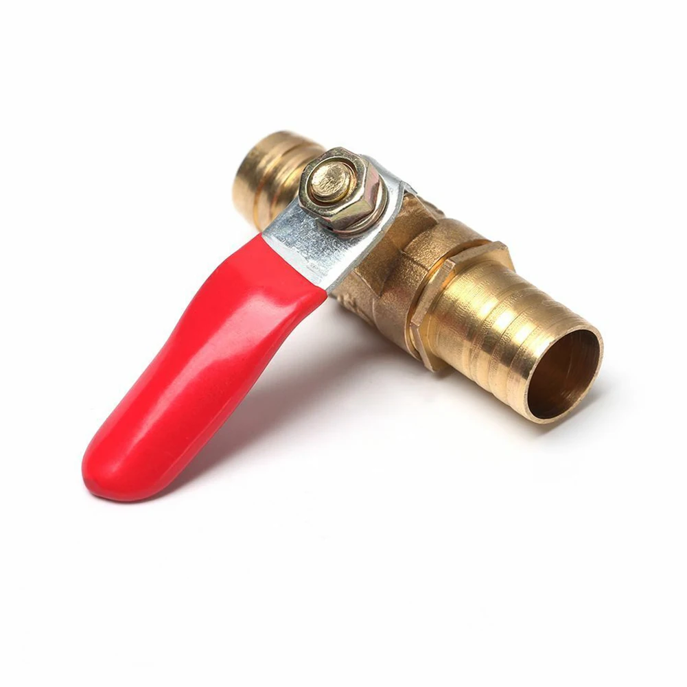 

6/8/10/12mm Ball Valve Brass Water Air Gas Fuel Line Shut-off Pneumatic Ball Valve Lever Handle Drain Cock Shutoff Home Hardware