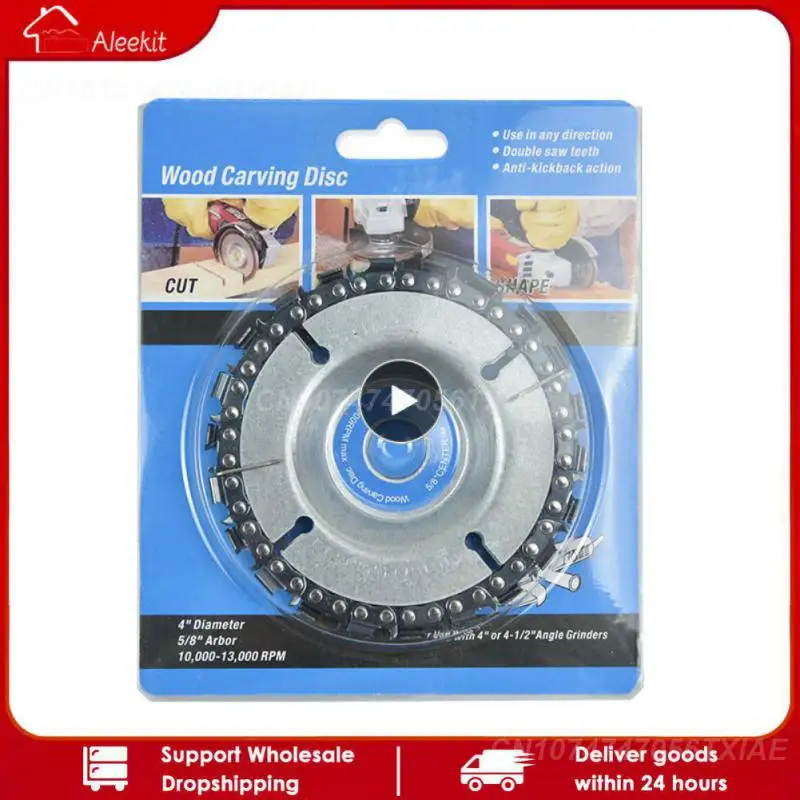 

Angle Grinders Chain Disc High Carbon Steel Multipurpose Cutting Disc Grinder Woodworking Disc Woodworking Tools 4/5"