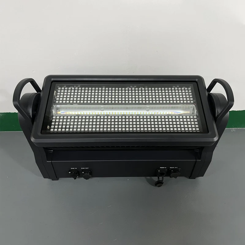 Светодиодный прожектор IP65 DMX 1000 Вт, полноцветный RGB, вращающаяся голова, стробоскоп для баров, дискотек, клубов, сценического освещения (art.: 3920d9c0381a1) - 3920d9c0381a1
