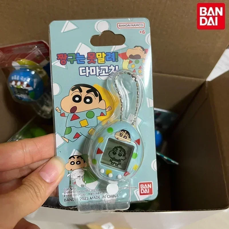 Bandai Crayon Shin-Chan динамический Супермен тамагочи яйцо игрушка для детей