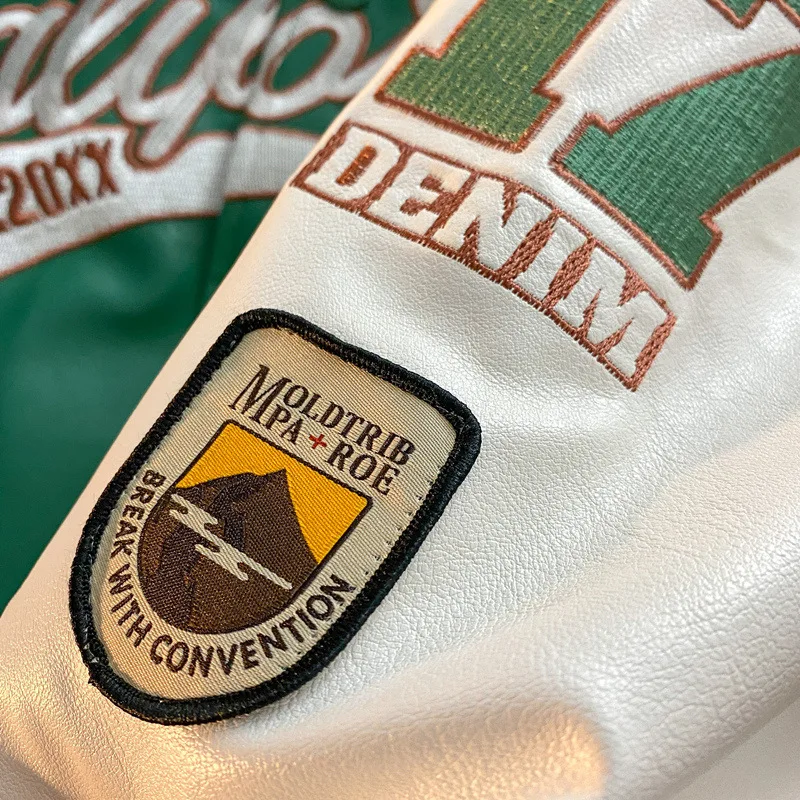 Мужская мотоциклетная куртка Бомбер уличная из искусственной кожи мужская