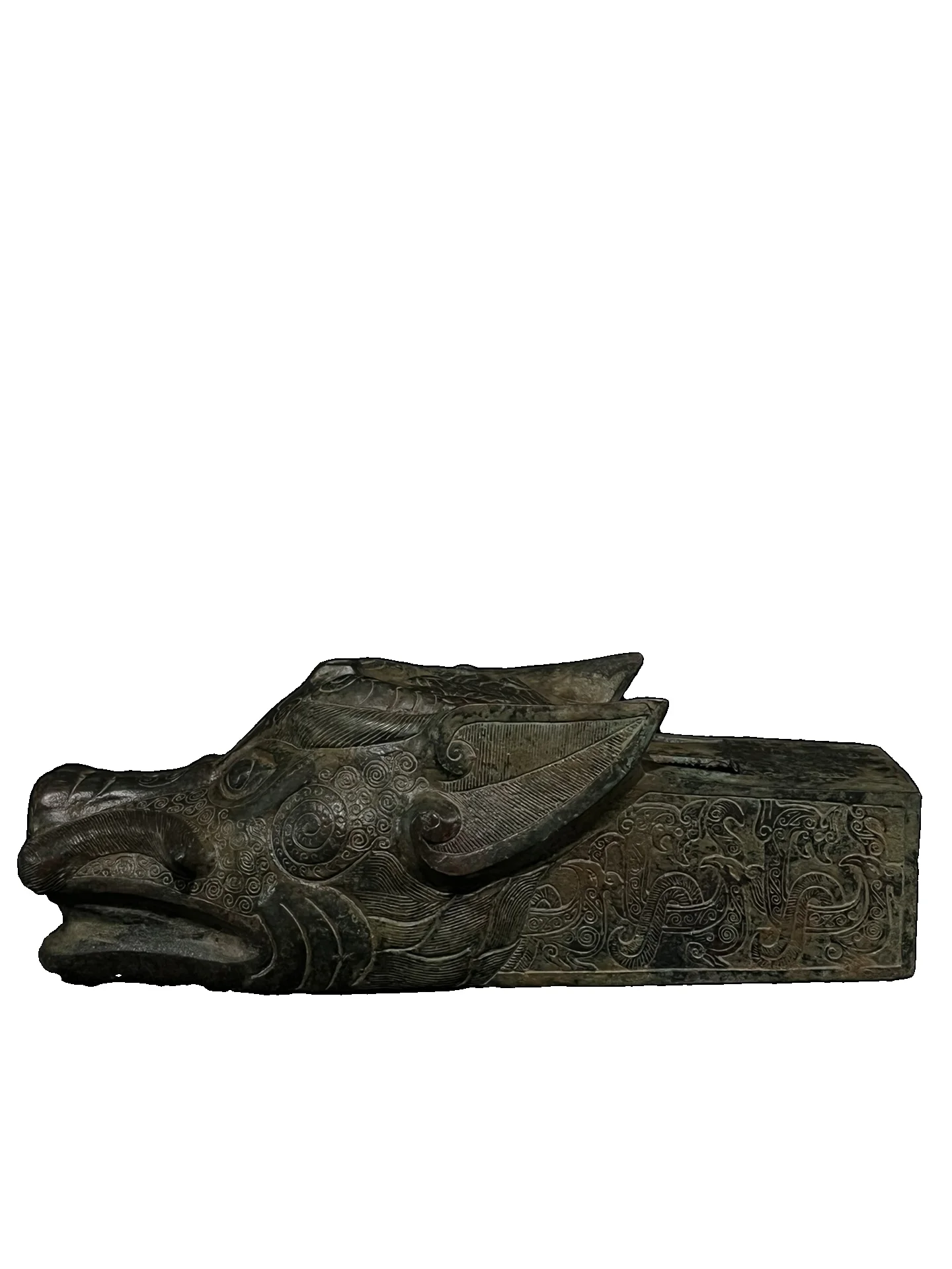 

LAOJUNLU Copper Red Spot Green Rust Faucet Chinese Traditional Style Antiques Fine Art Gifts Crafts
