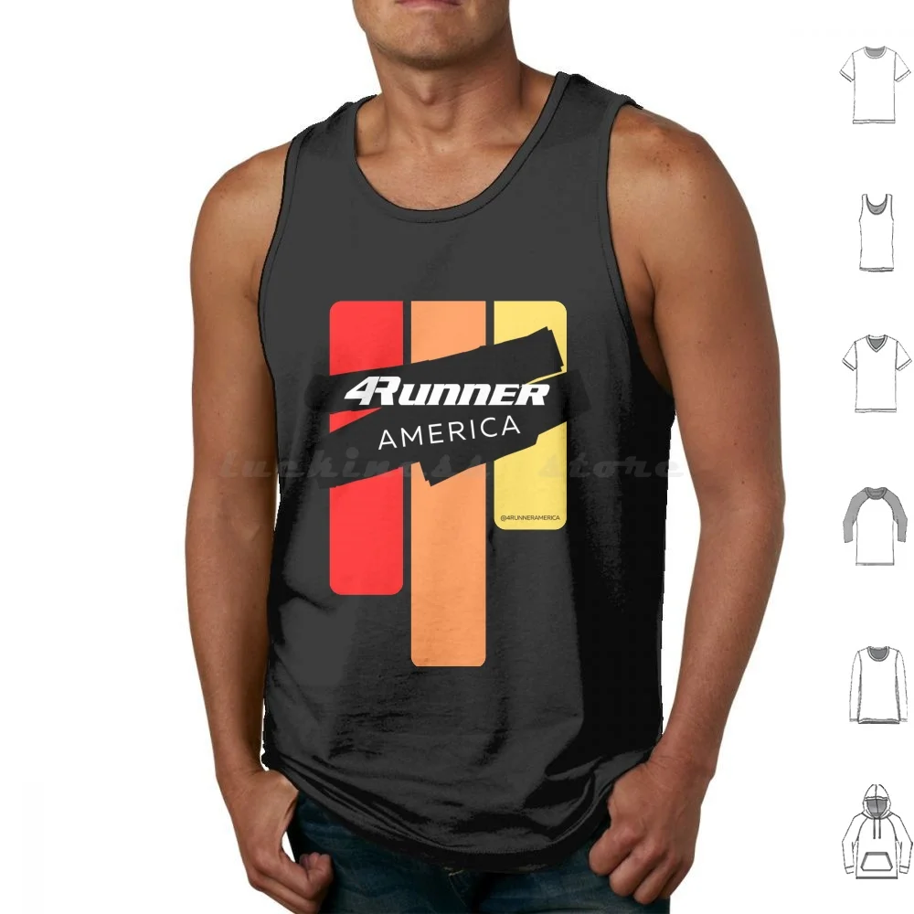 

4runner America " Marker " Tank Tops Print Cotton 4runner 4runner 4x4 Trd Nation Freaks America Nation 4runner Nation