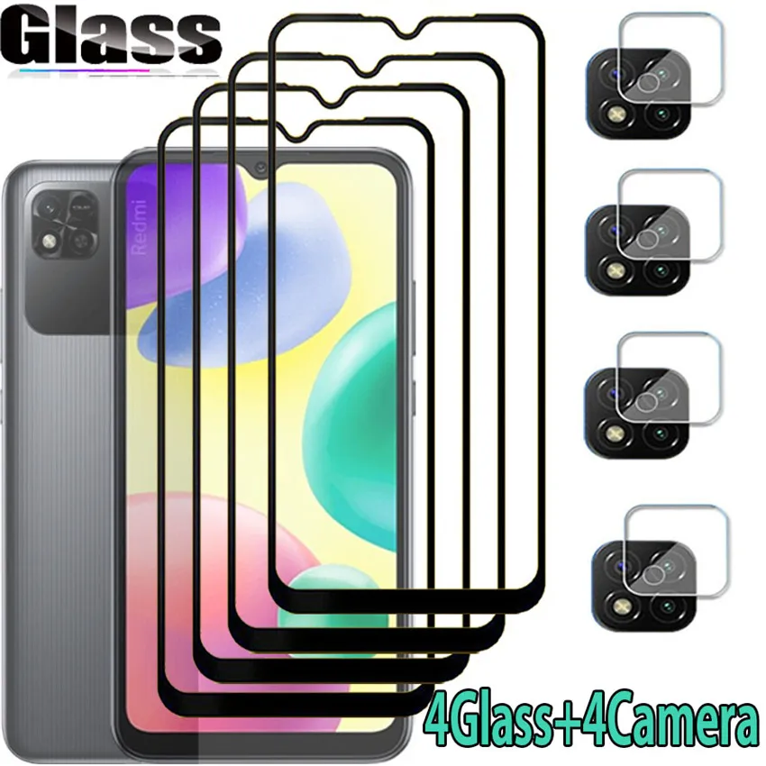 

vidro temperado película Redmi 10C Glass Redmi 10 C 2022 Tempered Glass For Xiaome redimi 10C 9C NFC Camera sticker celular Redmi10 C 5G Film screen protector Redmi 9 C 10A Protective Glass Xiaomi Redmi 10C Glass