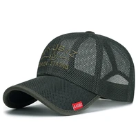 mens mesh baseball cap summer caps full mesh breathable hat quick dry cooling hat for hiking golf adjustable hats trucker cap
