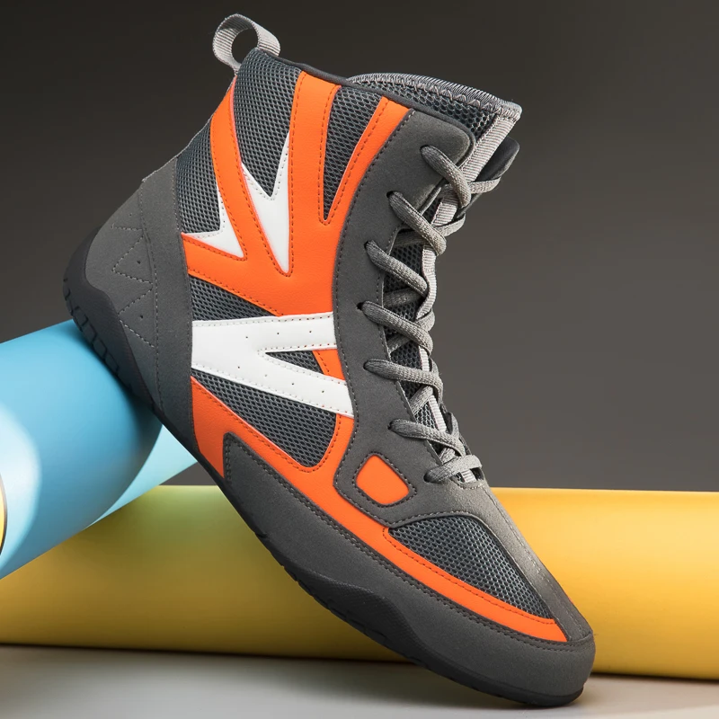 

Новые ботинки для борьбы, мужские и женские боксерские кроссовки, женская обувь для спортзала, удобные кроссовки для борьбы