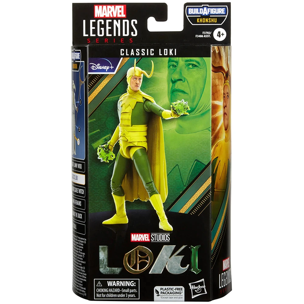 

[In Stock] Hasbro Marvel Legends Series Loki Classic Loki(No Assembly) Action Collectible TV Series Figure Model Gift Toy F3702