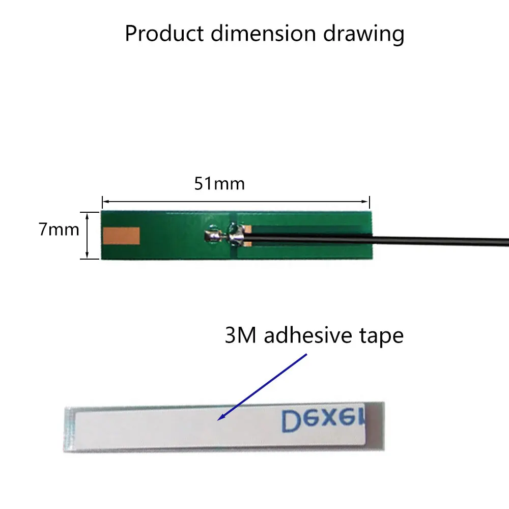 5 шт. Wi-Fi Bluetooth 2 4G встроенная антенна для печатной платы модуль ZigBee