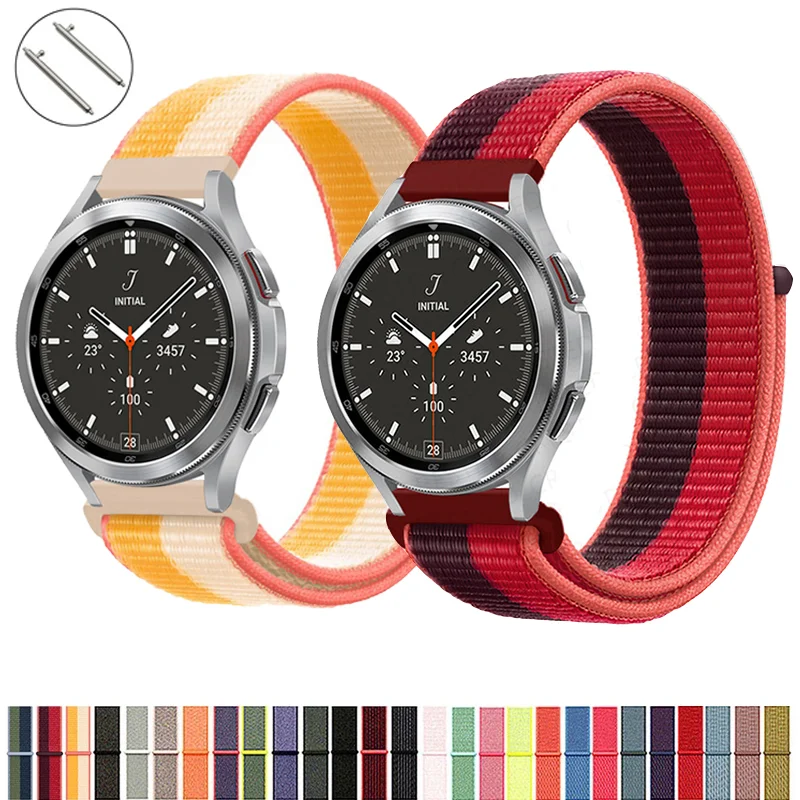 

20mm 22mm Watch Strap for Samsung Galaxy Watch 4 Classic/5/5 Pro/3/45mm/46mm/Active 2/gear s3 frontier correa Watchband bracelet