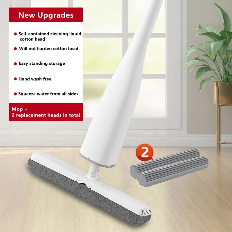 

Автоматическая плоская швабра с микрофибровыми насадками