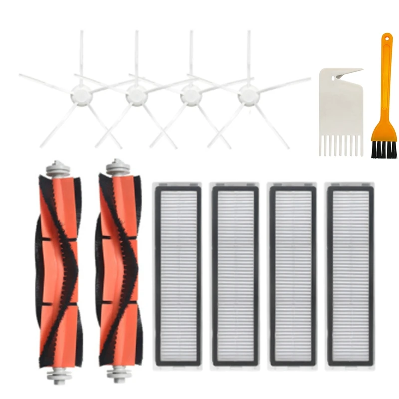 

For Dreame D9 Robot Vacuum Cleaner Replacement Accessories HEPA Filter Main Brush Side Brush Spare Parts
