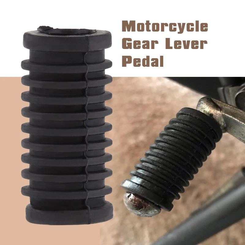 

36mm Universal Motorcycle Gear Shift Lever Pedal Foot Pad Rubber Cover For Yamaha YZF R1 R6 R6S For Suzuki SV1000 Kawasaki Honda