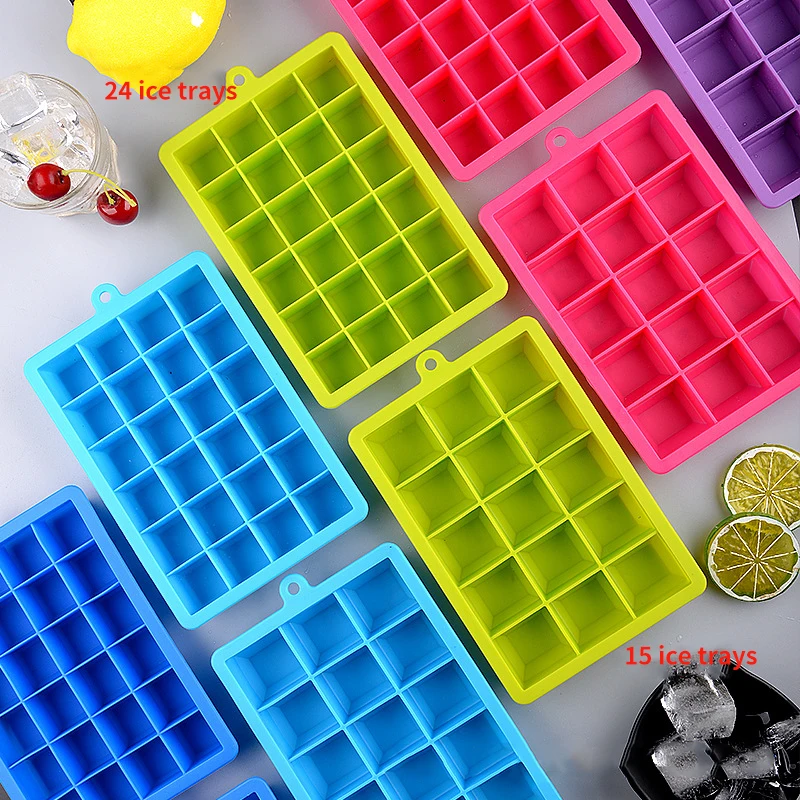 

Food Safe Silicone ice Cream Molds Frozen Ice Cube Molds Popsicle Maker DIY Homemade Silicone Mold Kitchen Gadgets