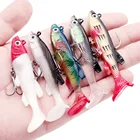 T Мягкая приманка с хвостом мягкая  8,5 см 13 г Товары для рыбалки, морской рыбалки, Pva Swimbait, воблеры, искусственные снасти