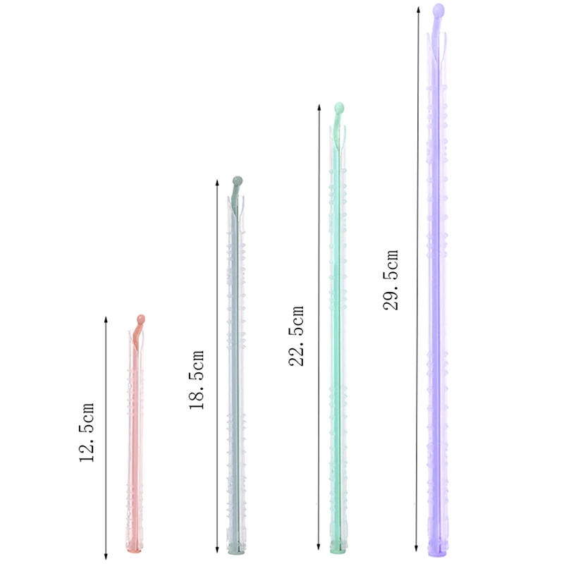 Пластиковые зажимы для пакетов пищевые герметичные палочки кухонный органайзер