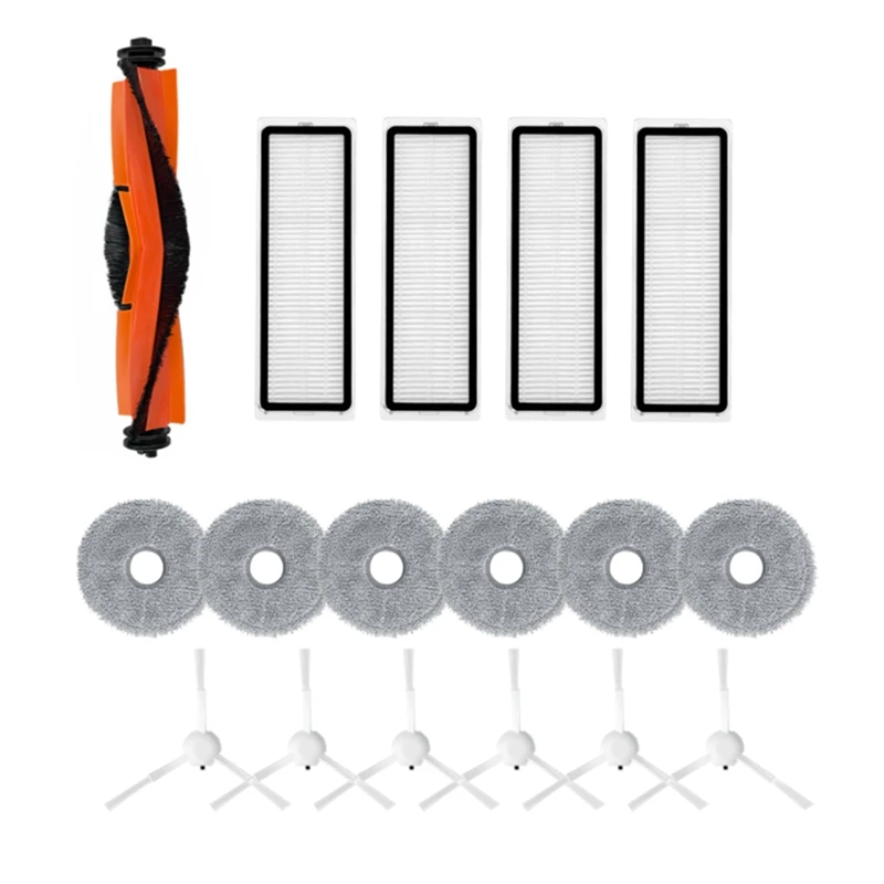 

For Xiaomi Mijia 3S B108CN Robot Vacuum Cleaner Roller Main Side Brush Hepa Filter Mop Cloth Accessories