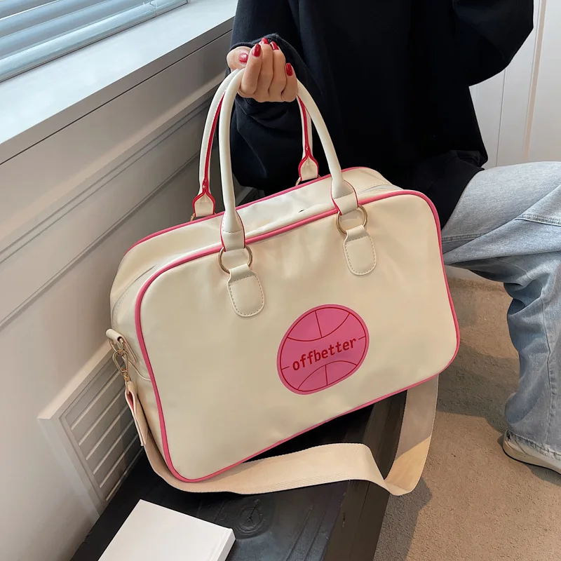 

2022 Travel Bag Women Handbags Single Shoulder Pack Luggage Organizer Large Capacity Holiday Traveler Accessories Storage Tote