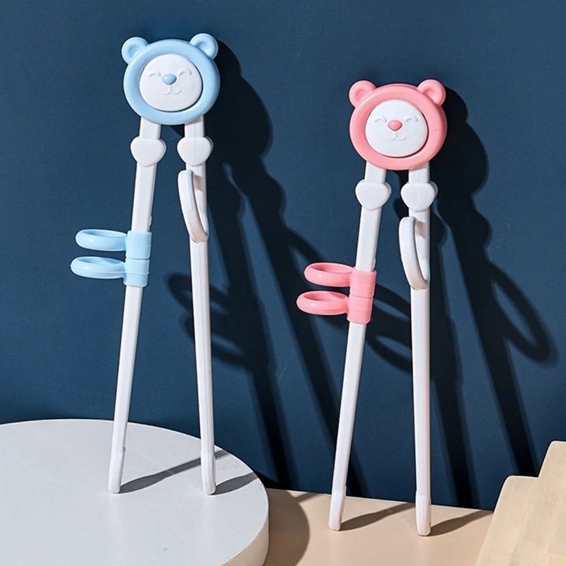 

Cartoon Animal Head Chopsticks 1 Pair Children Eating Training Chopsticks Learn Chopsticks Correct Usage Baby Practice Chopstick