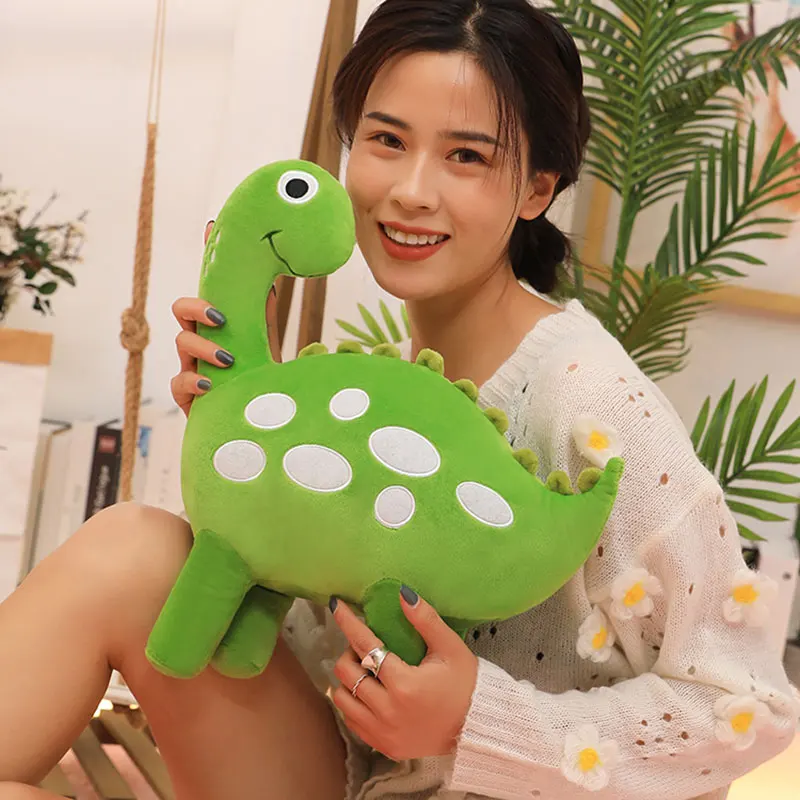 

30-50cm Funny Dinosaur Plush Toy Doll Green Pink Orange Animal Stuffed Soft Plush Doll for Kids Birthday Christmas Gifts