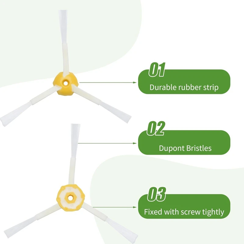 Для Irobot Roomba 600 610 620 630 645 650 655 660 680 500 серии сменный комплект фильтр боковая щетка
