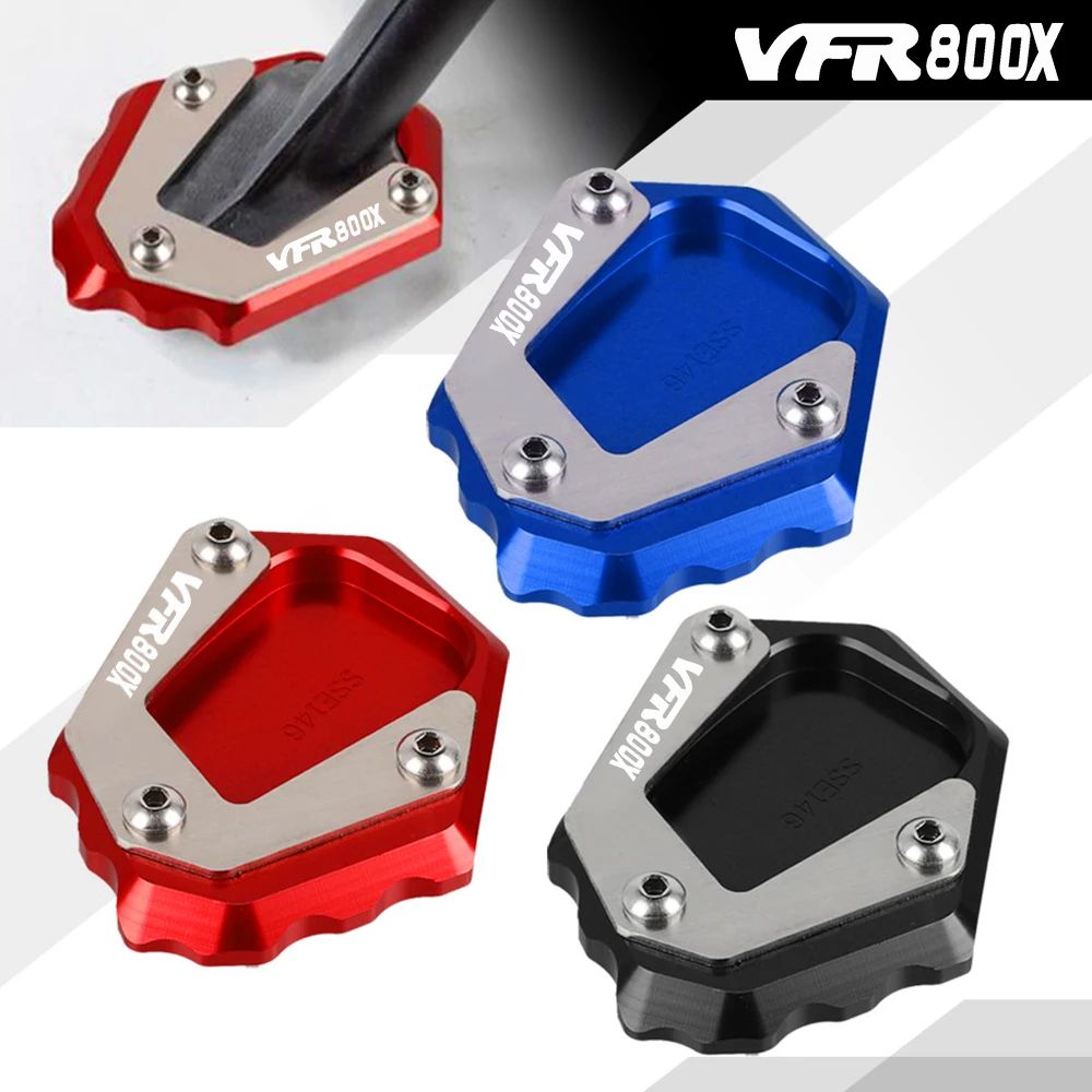 

For Honda VFR 800 X Crossrunner VFR800X 2015-2019 2020 2021 2022 2023 Motorcycle Side Stand Enlarger Sled Sidestand Kickstand