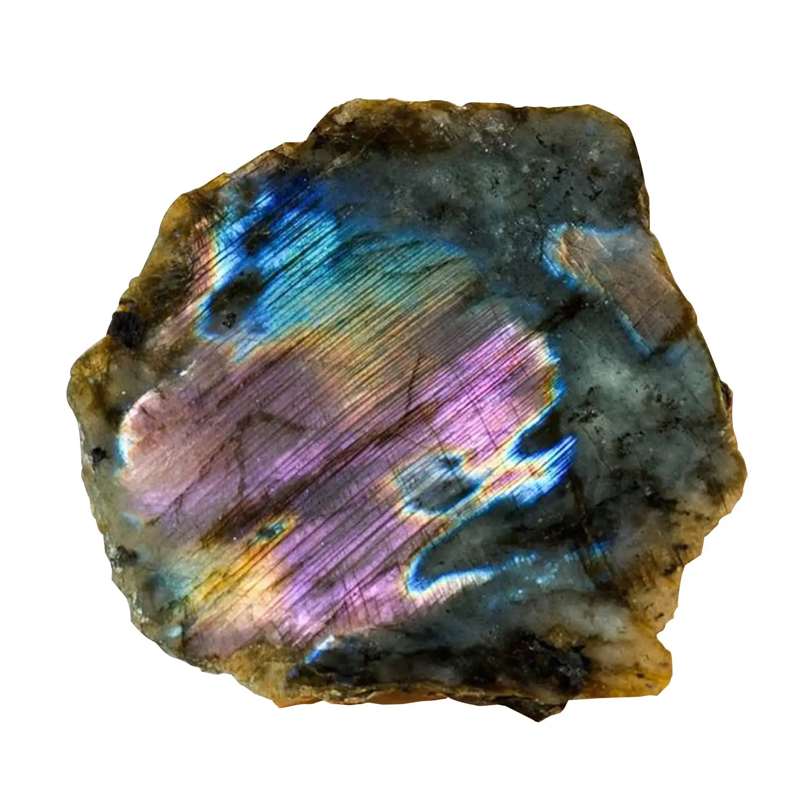 

Натуральный прозрачный синий кристалл, драгоценный камень грубого синего цвета, камень лабрадорит подвески, отражающий лунный камень, восс...