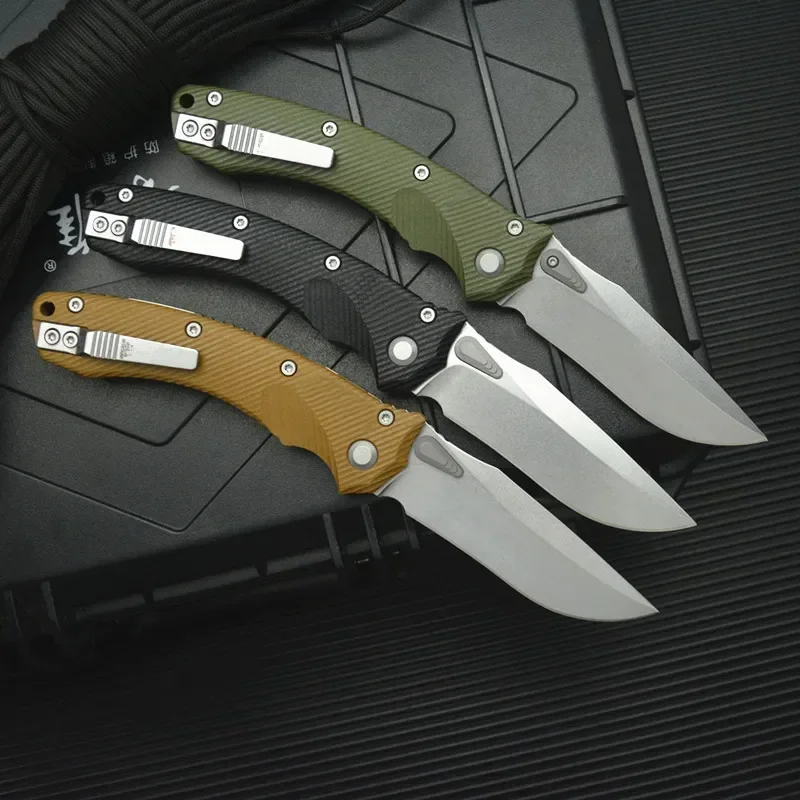 Kesiwo OEM M390MK Blade 59HRC EDC Карманный складной нож G10 Ручка Охотничий кухонный инструмент