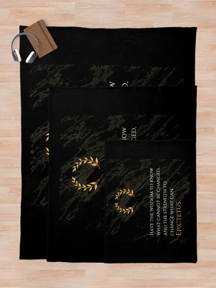 Мудрость принятия и действия - Эпиктетус Плед Рождественские украшения Одеяла