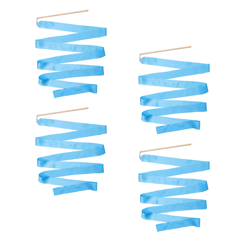 Гимнастические вещи лента для выступлений стример подарок вертушка фиолетовая