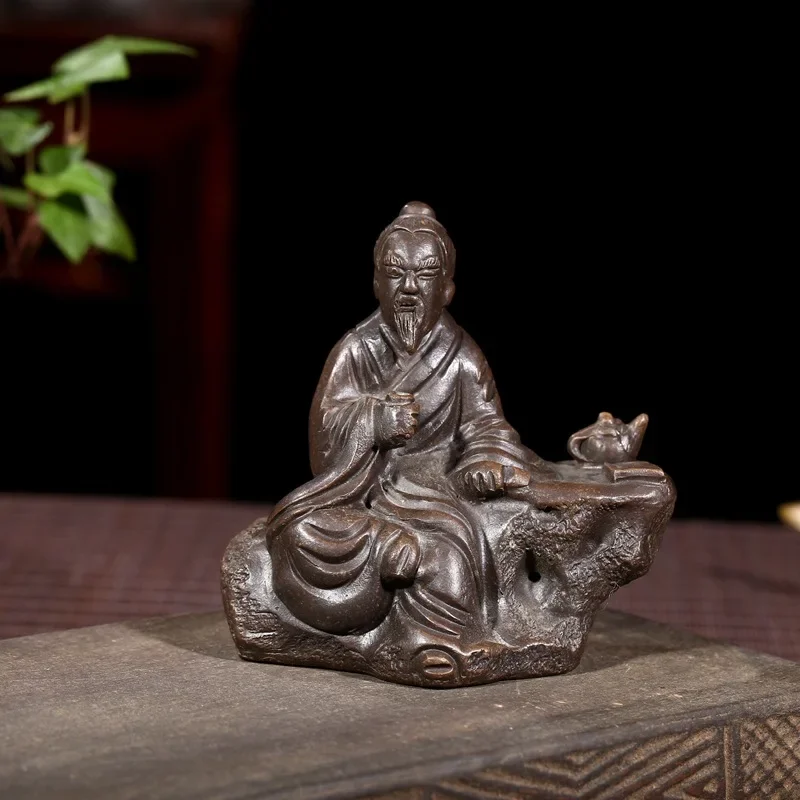 

Фигурки для чаепития из фиолетовой глины JINGDE TEA SET
