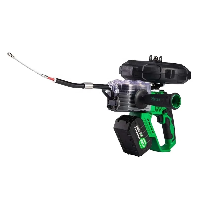 

New CX-8010 lithium cordless stringing machine cable automatic wall lead wire electric rechargeable threading machine