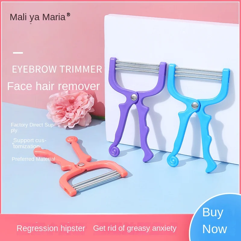

Facial scraper, facial hair remover, lip facial hair remover, spring face grinder