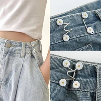 adjustable nail free waist buckle waist closing artifact snap button removable detachable clothing pant sewing tool