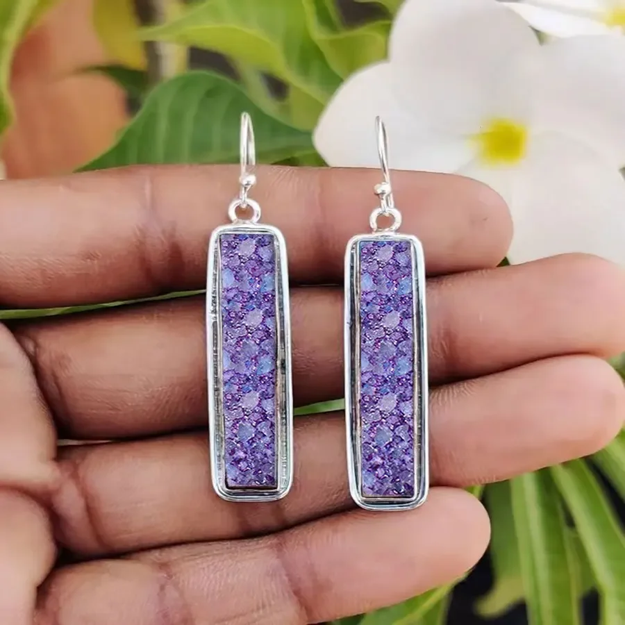 Модные богемные серьги с имитацией бирюзы для женщин идеальный подарок любимого