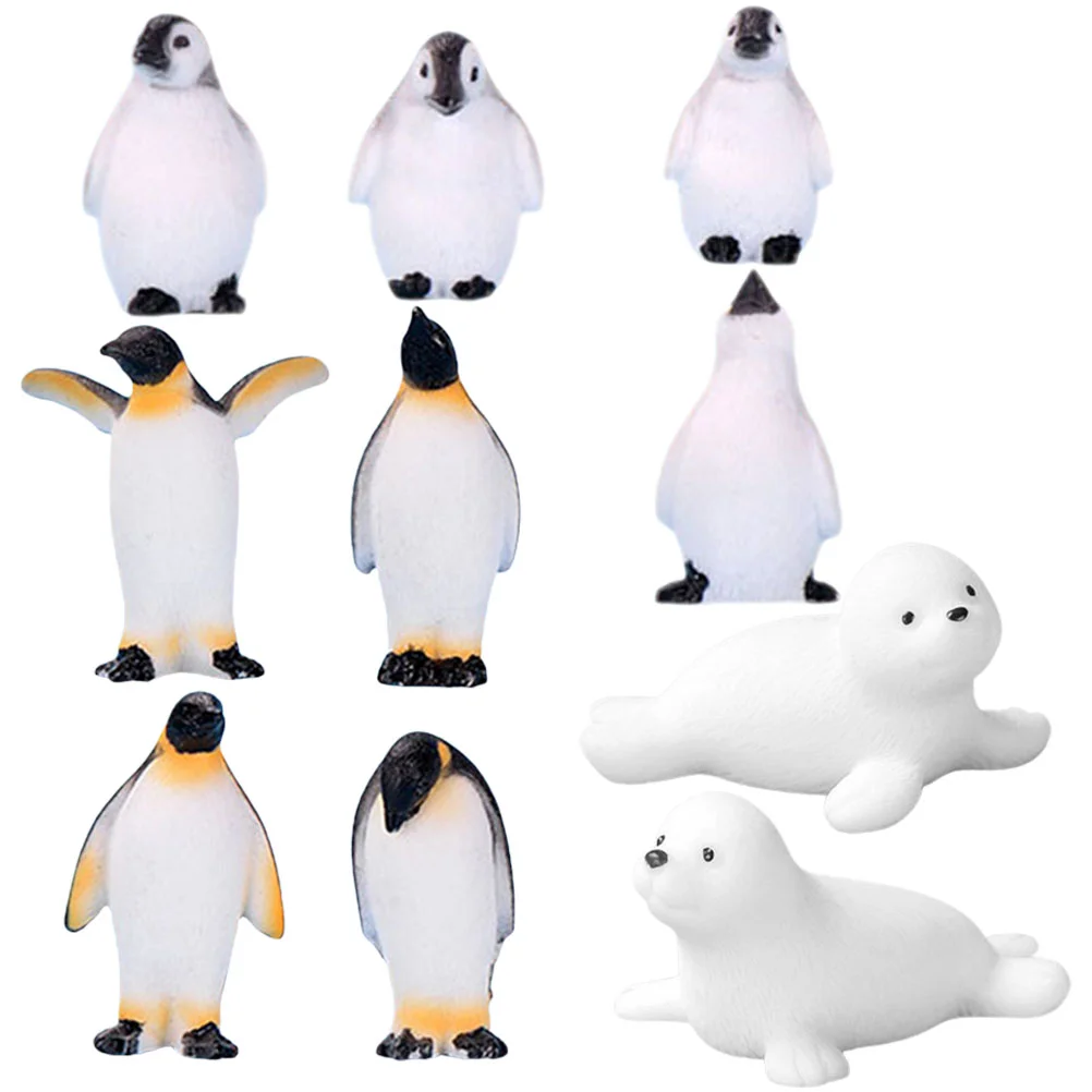 

Penguin Animal Ornament Model Simulation Models Desktoplandscape Figurine Ornamentsstatue Figures Miniature Lifelike Playthings